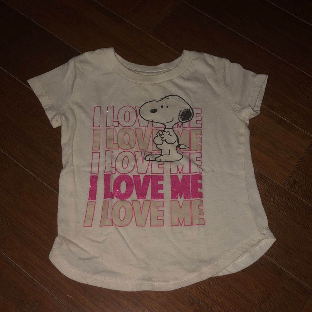 Peanuts Snoopy “I Love Me” shirt